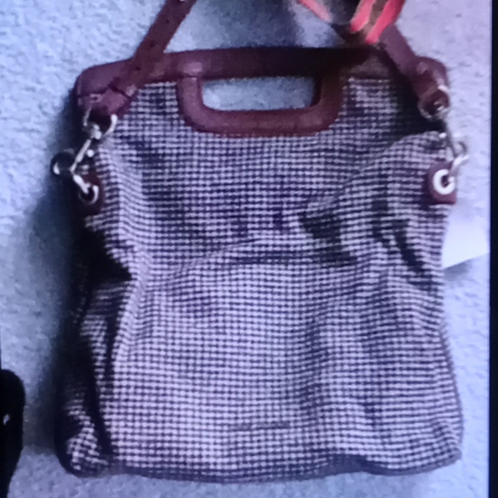 Aldolfo Dominguez tote aniline finish